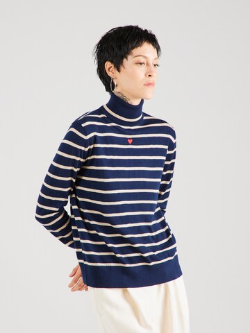 MAX&Co. Sweater 'COLLIE' in Blue: front