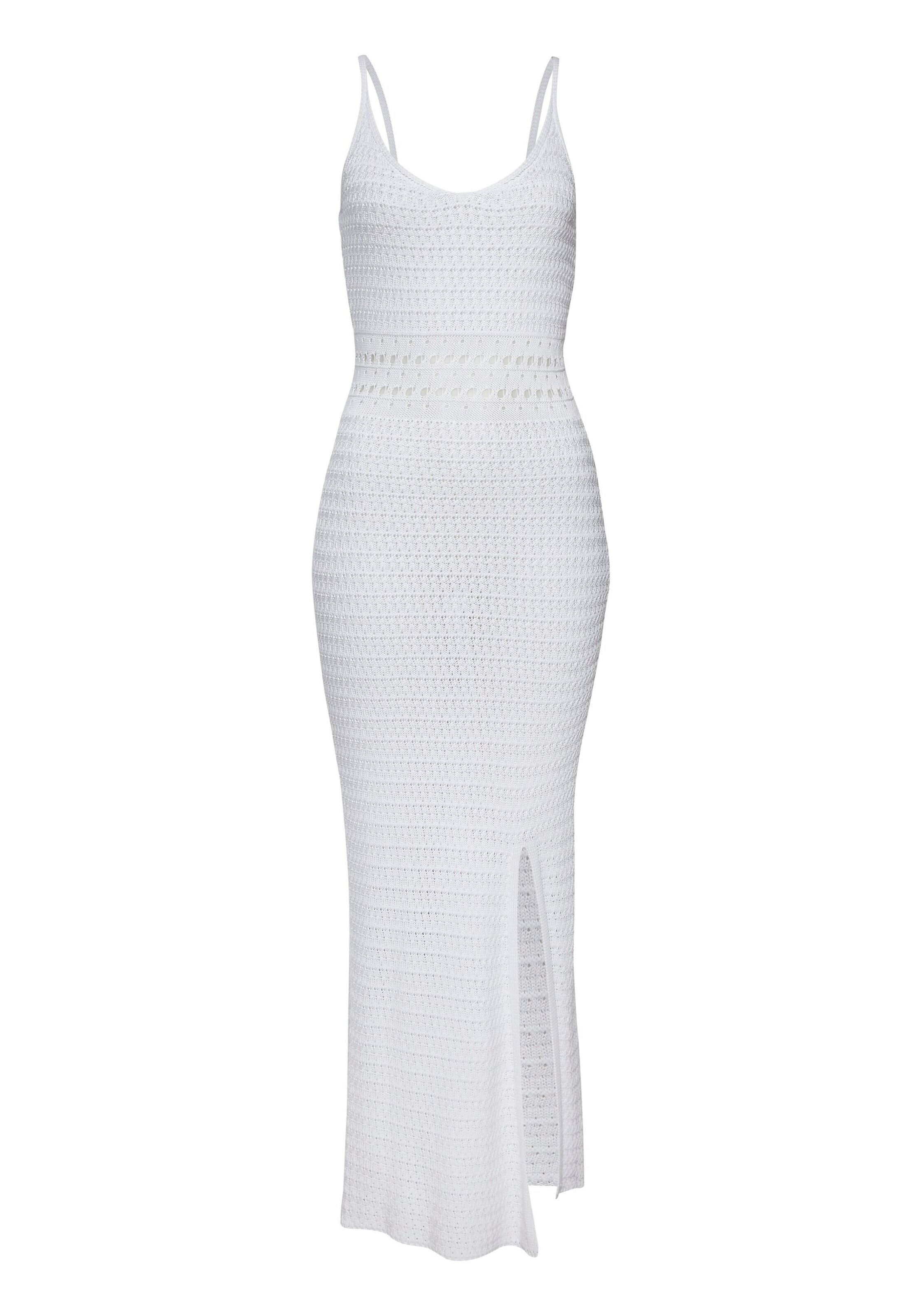 VIVANCE Robes en maille en blanc, Vue avec produit