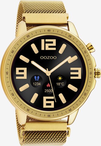 OOZOO Digital Watch in Gold: front