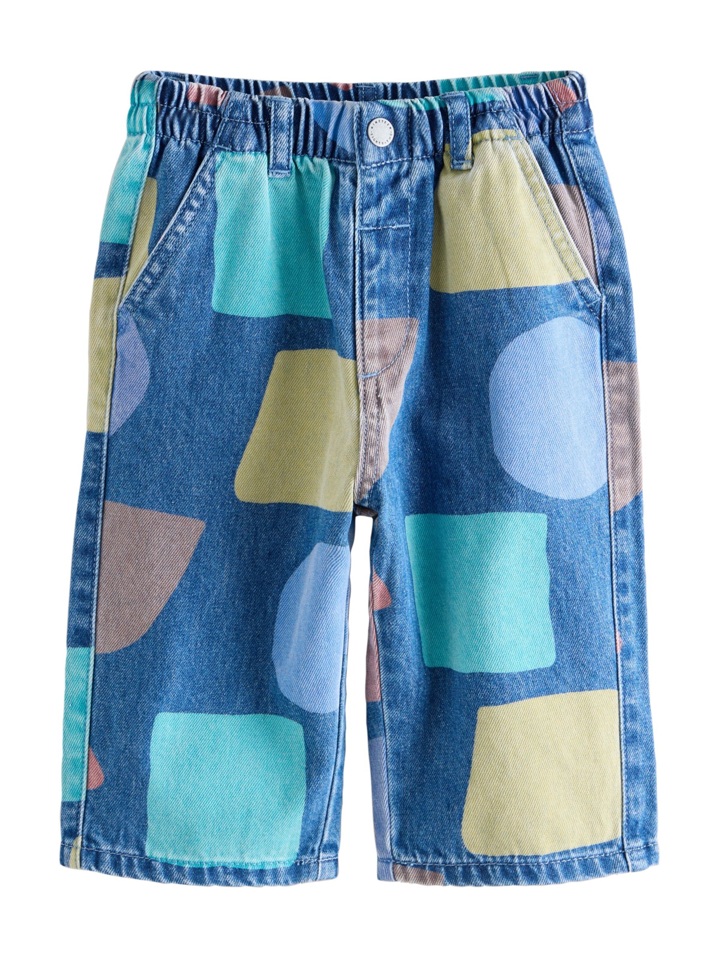 Jean Next en bleu : devant