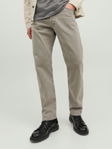 JACK & JONES Loosefit Jeans 'Chris Cooper' in Grau: predná strana