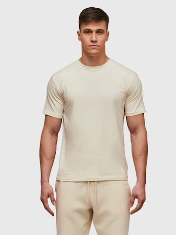 THE ODDS Bluser & t-shirts 'Regular Fit T-Shirt/ alphabet' i beige: forside