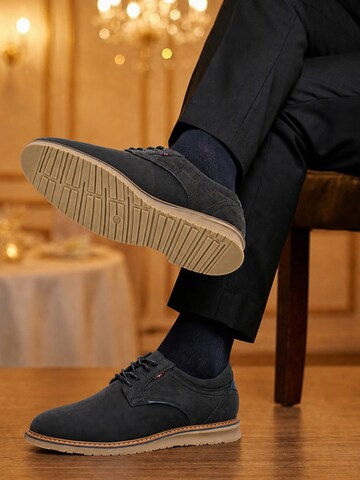 ALLTHEMEN Lace-Up Shoes 'Schritt' in Black