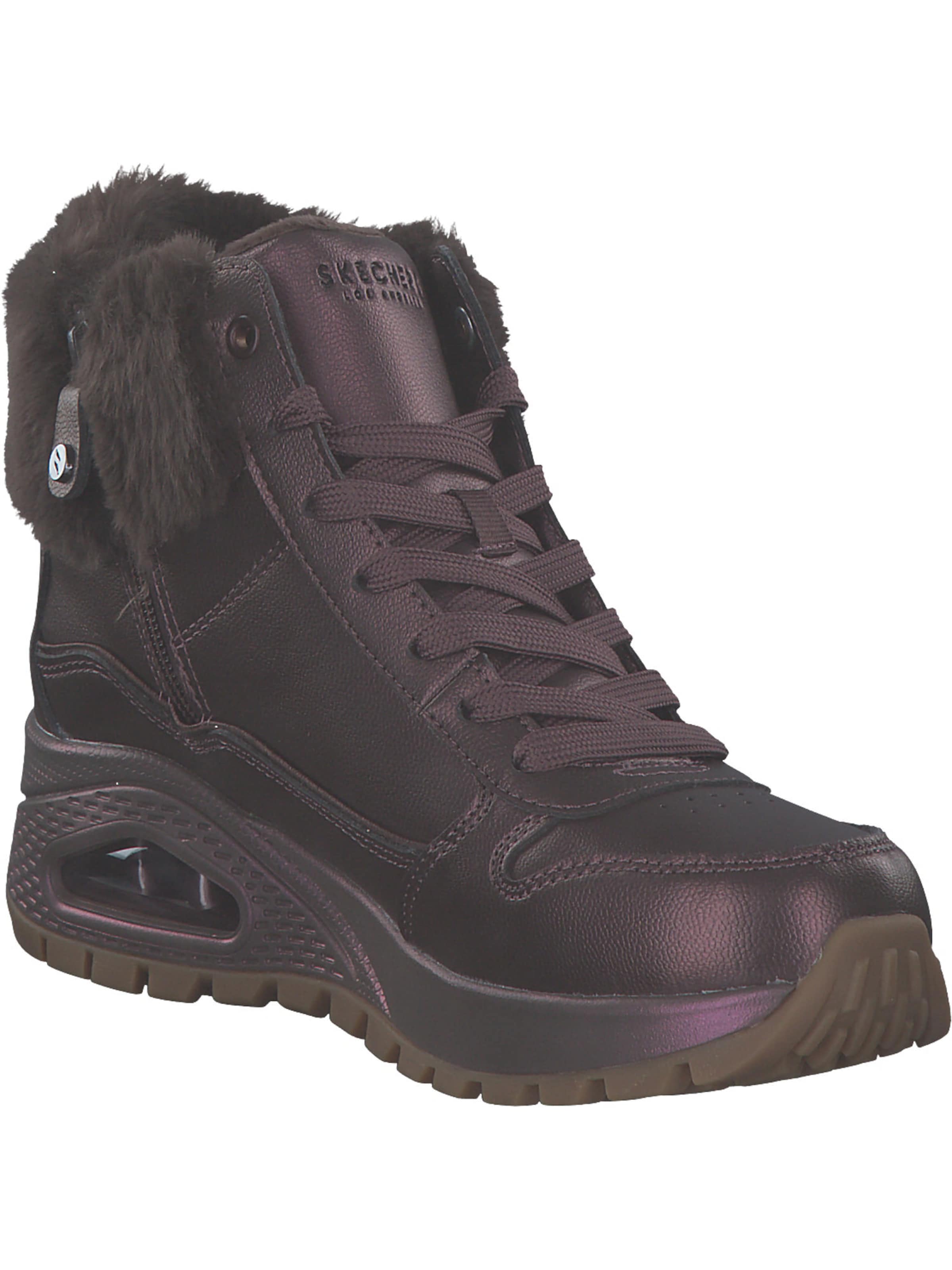SKECHERS Veterlaarsjes 'UNO RUGGED' in Lila