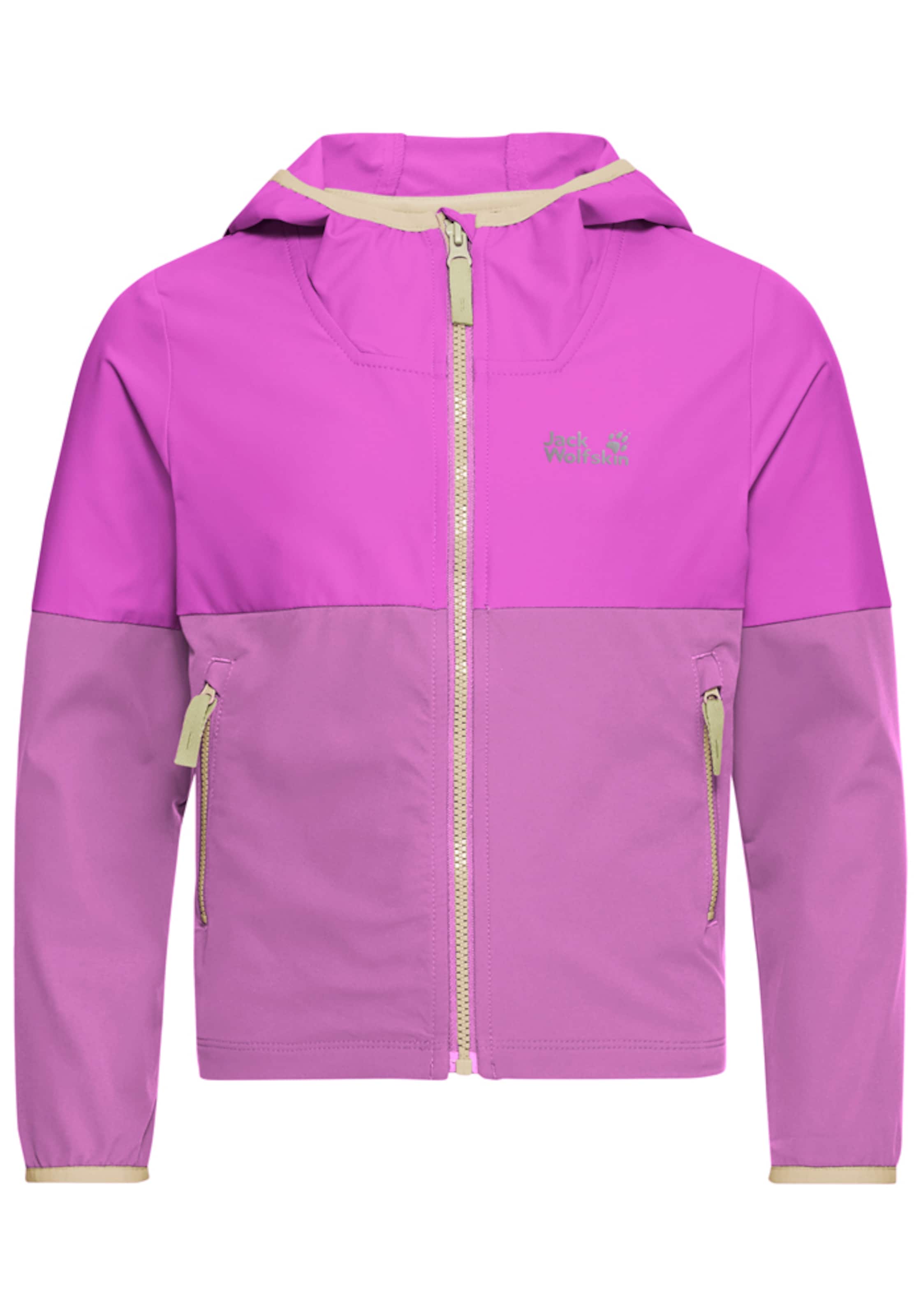JACK WOLFSKIN Outdoor jacket in Purple: front