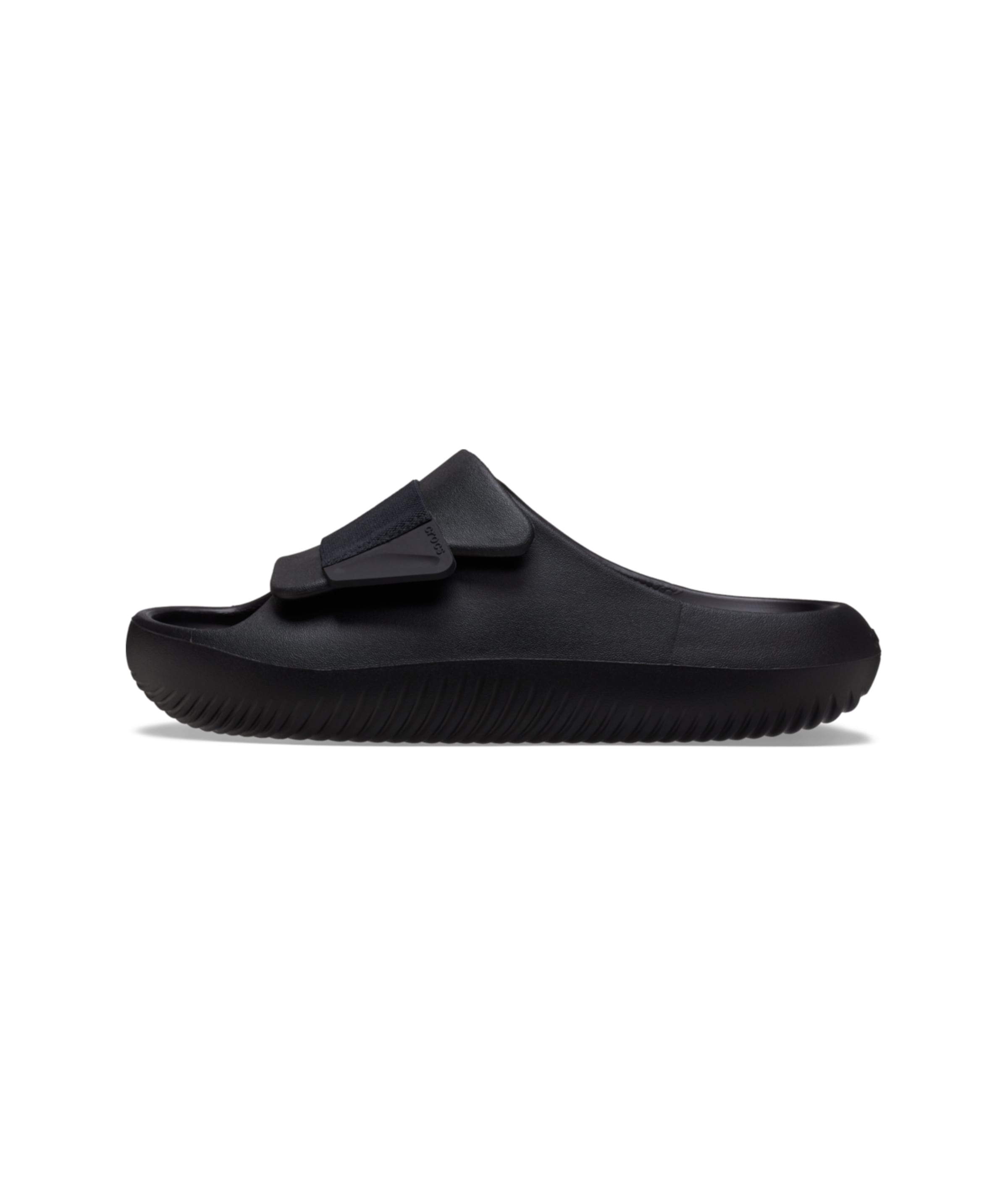 Crocs - Sapato aberto 'Mellow Luxe' em preto: frente
