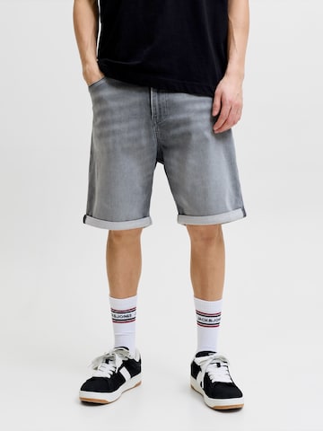 JACK & JONES Loose fit Jeans 'JJITONY JJASHER' in Grey: front