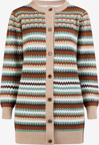 usha FESTIVAL Knit Cardigan in Mixed colors: front