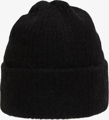 SELECTED FEMME Beanie 'Malin' in Black: front