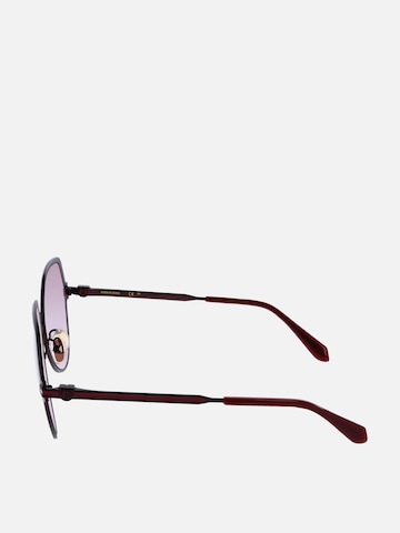 Lunettes de soleil FERRAGAMO en rouge