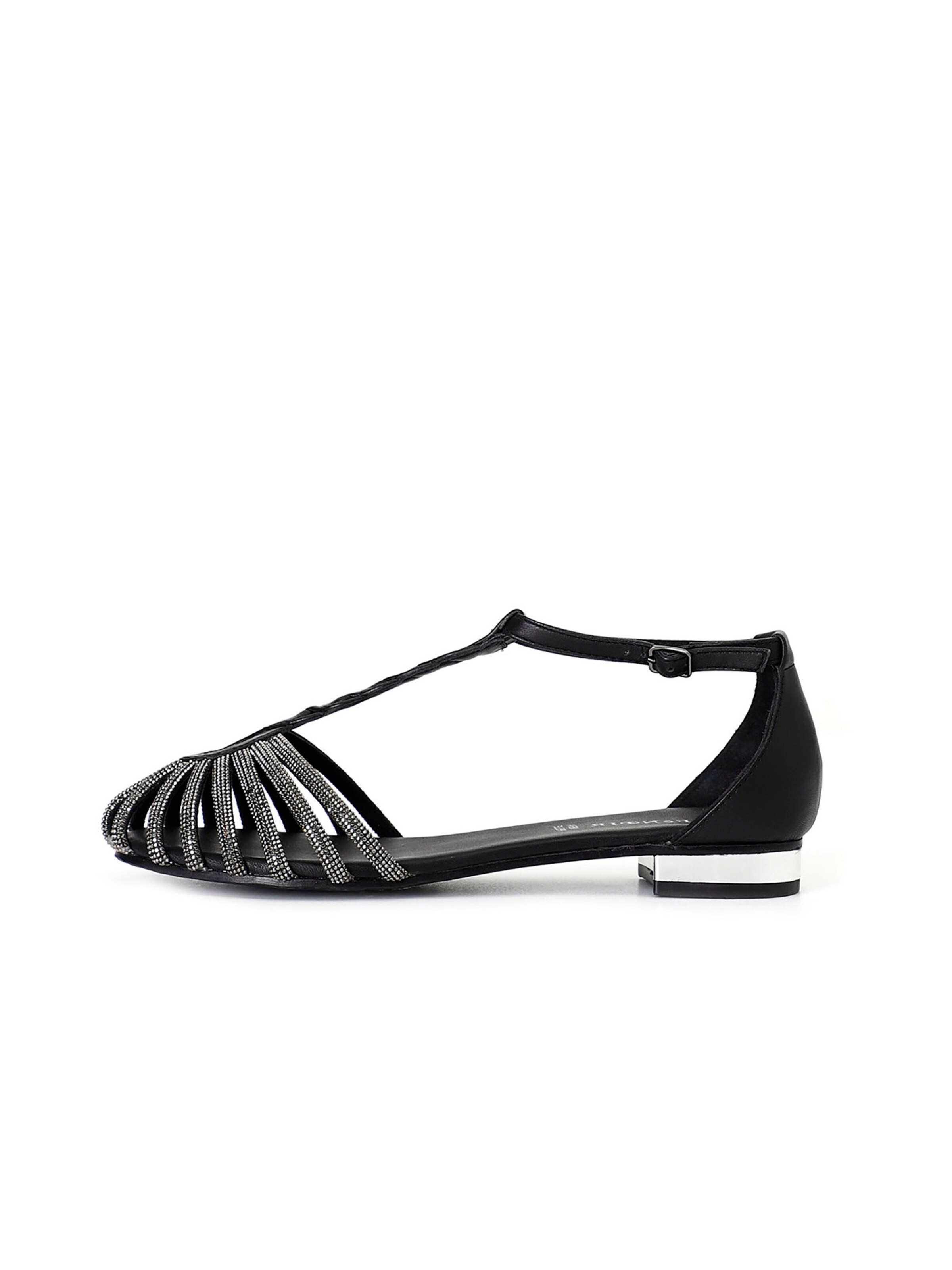 Ballerina di CAFè NOIR in nero: frontale