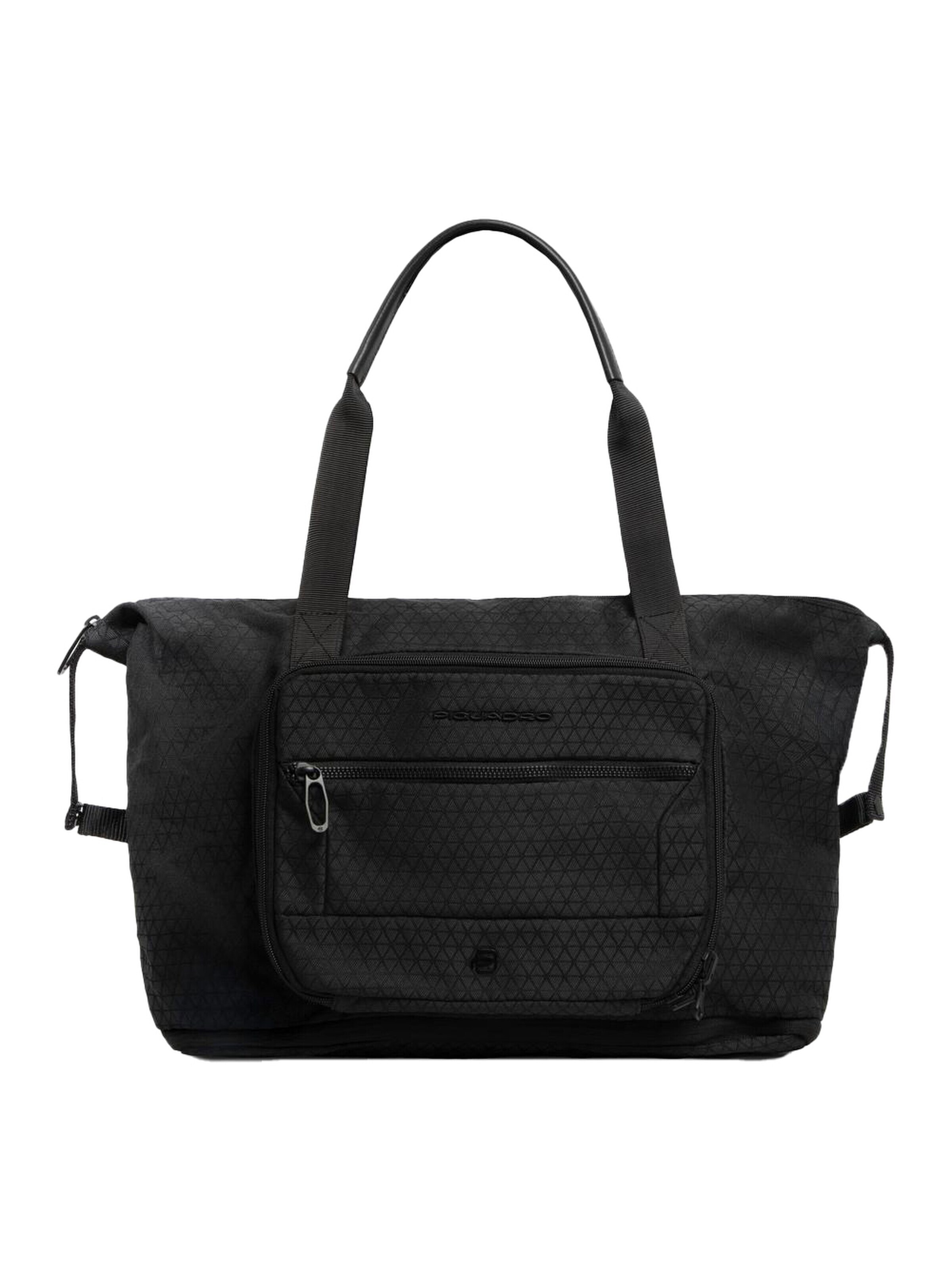 Cabas Piquadro en noir : devant