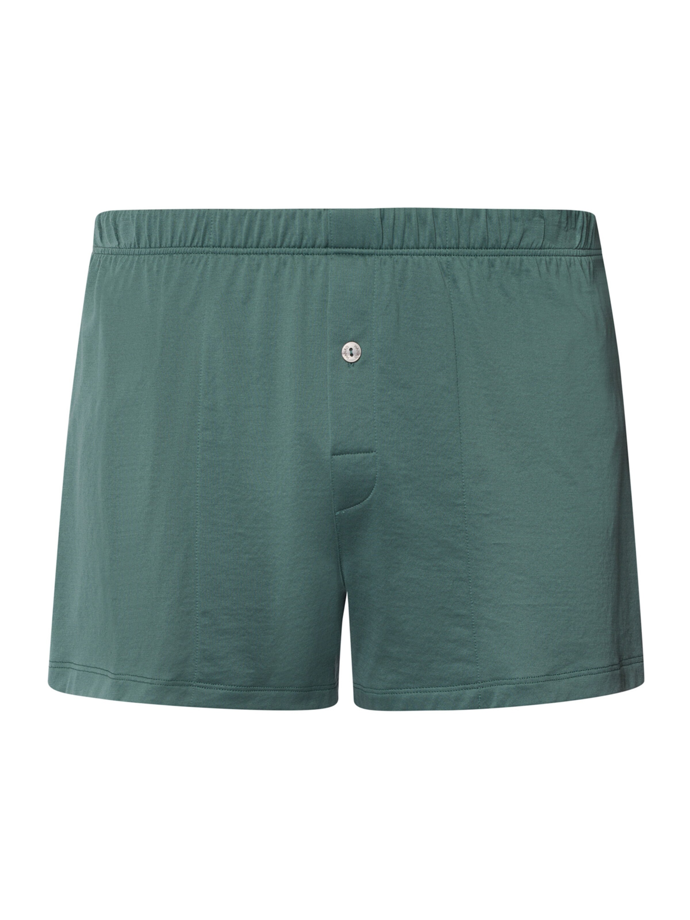 Hanro - Boxers ' Cotton Sporty ' em verde: frente