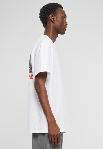T-Shirt 'Ball Hard' MT Upscale en blanc