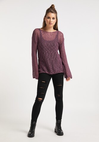 Pull-over myMo ROCKS en violet