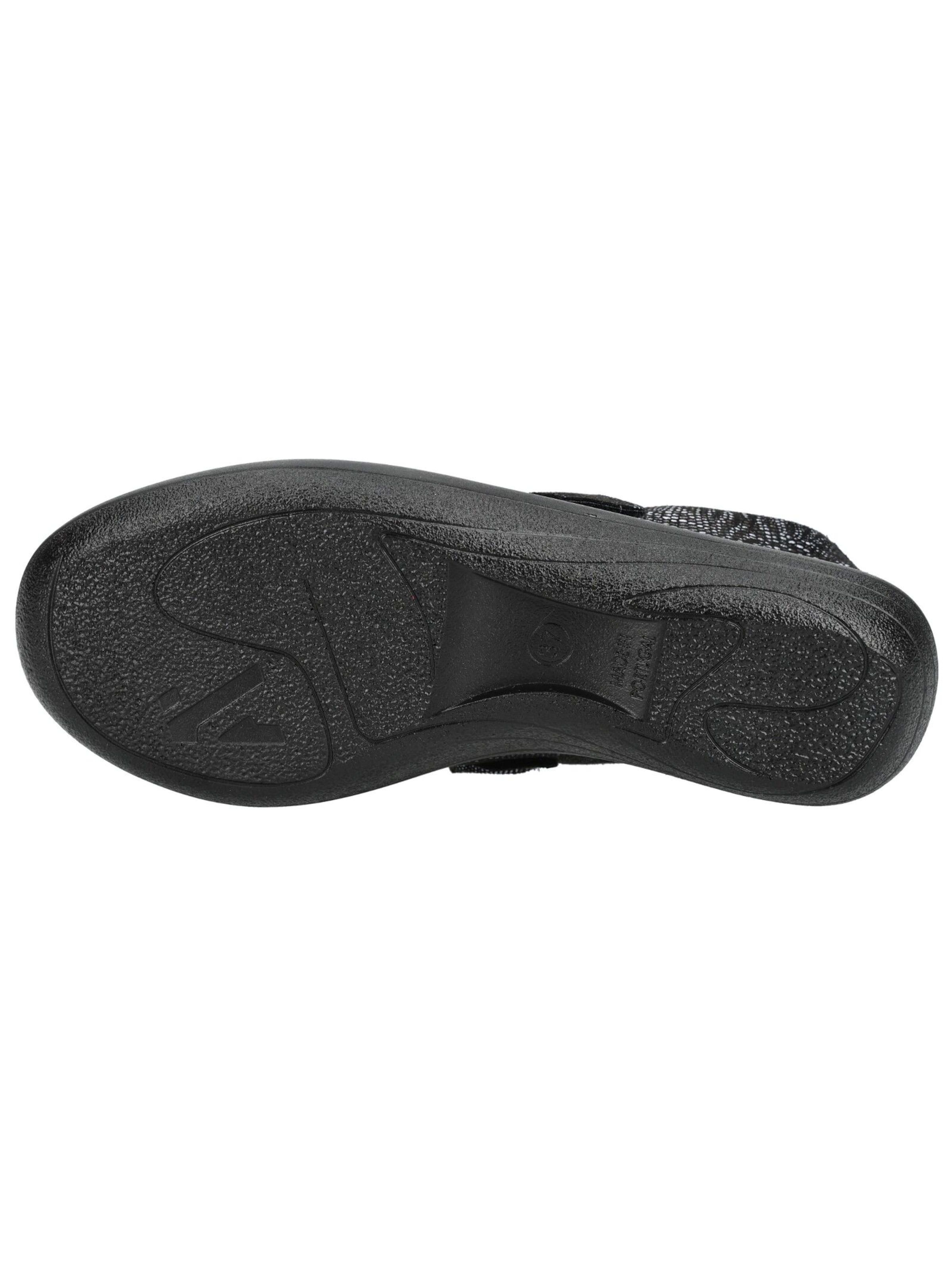 Ballerines à lanières Arcopedico en noir