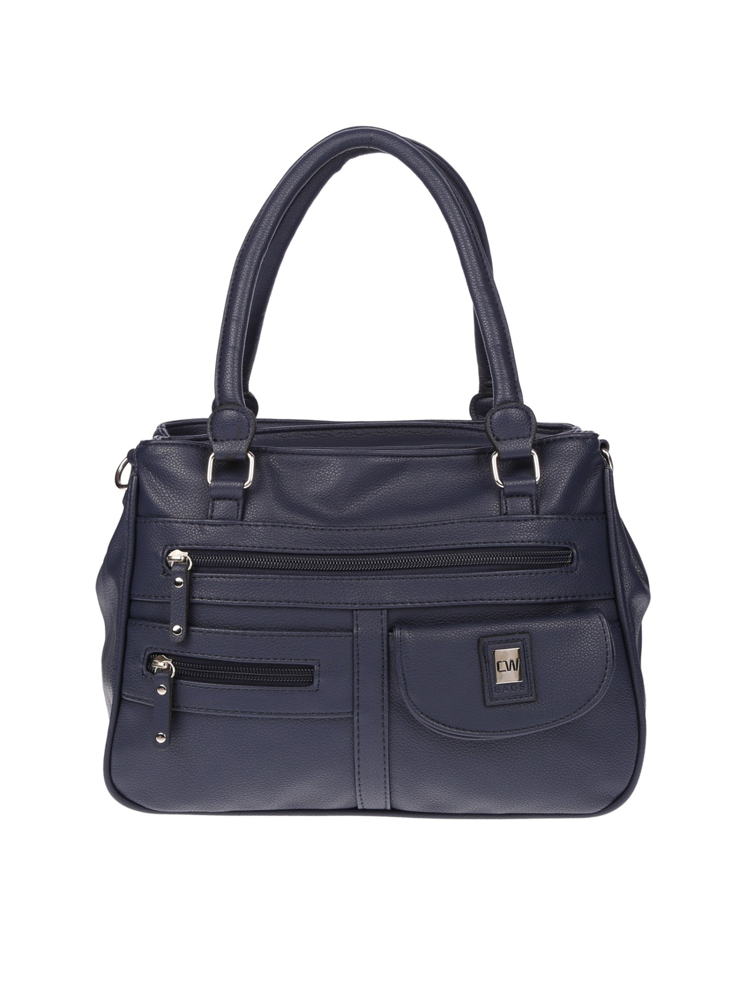 Christian Wippermann Handbag 'Große Damen Tasche Umhängetasche Schultertasche' in Blue: front