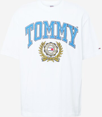 Tommy Jeans Tričko – bílá: přední strana