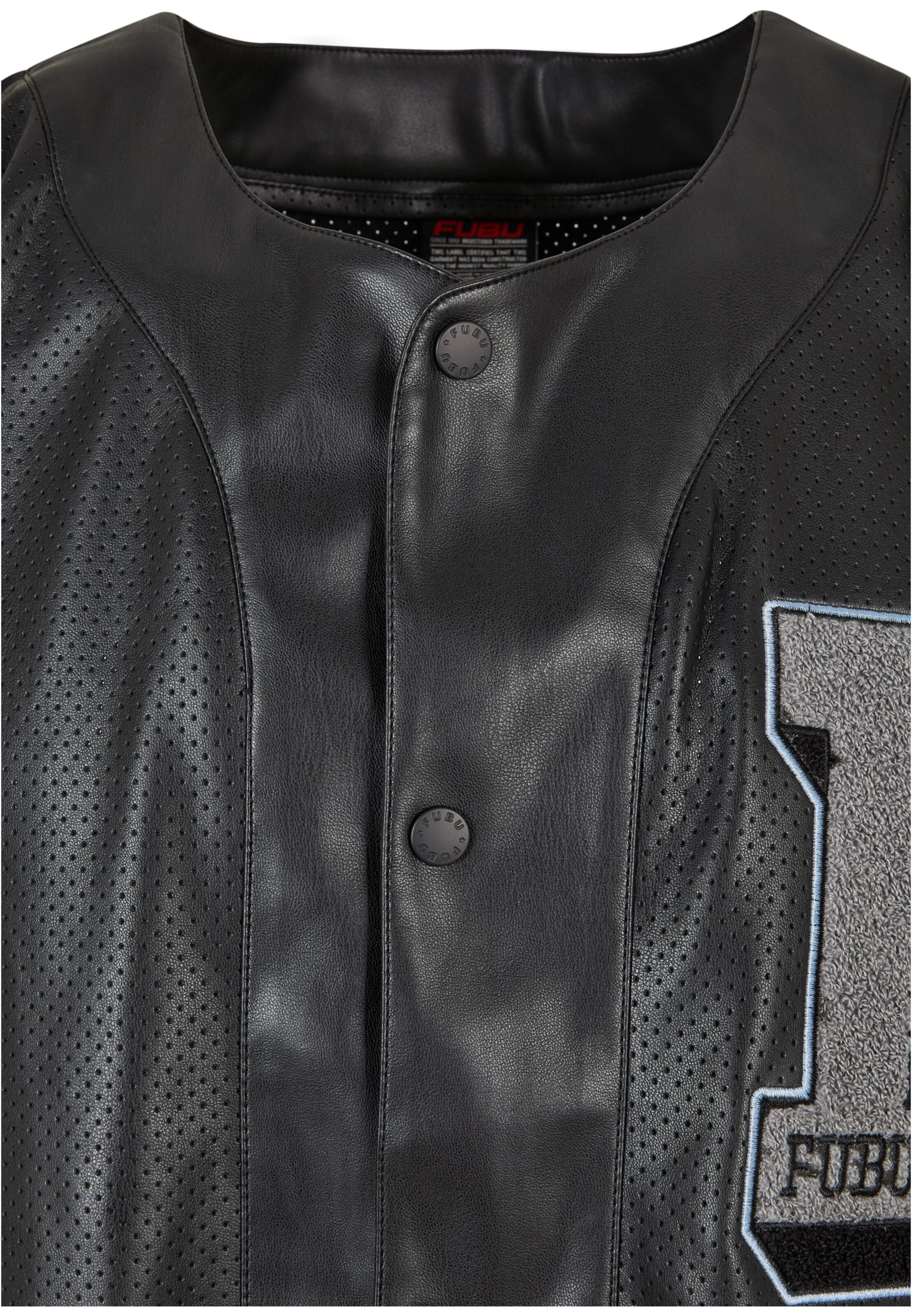 FUBU Rovný strih Košeľa - Čierna