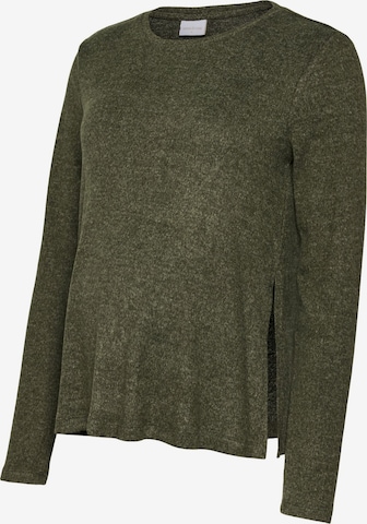 Pull-over 'MLAlba' MAMALICIOUS en vert : devant
