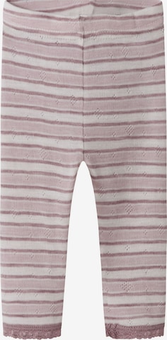 NAME IT - Skinny Leggings 'NBFWang' en blanco: frente