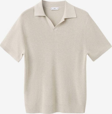 MANGO MAN Pullover 'Lino-H' in Beige: Vorderseite