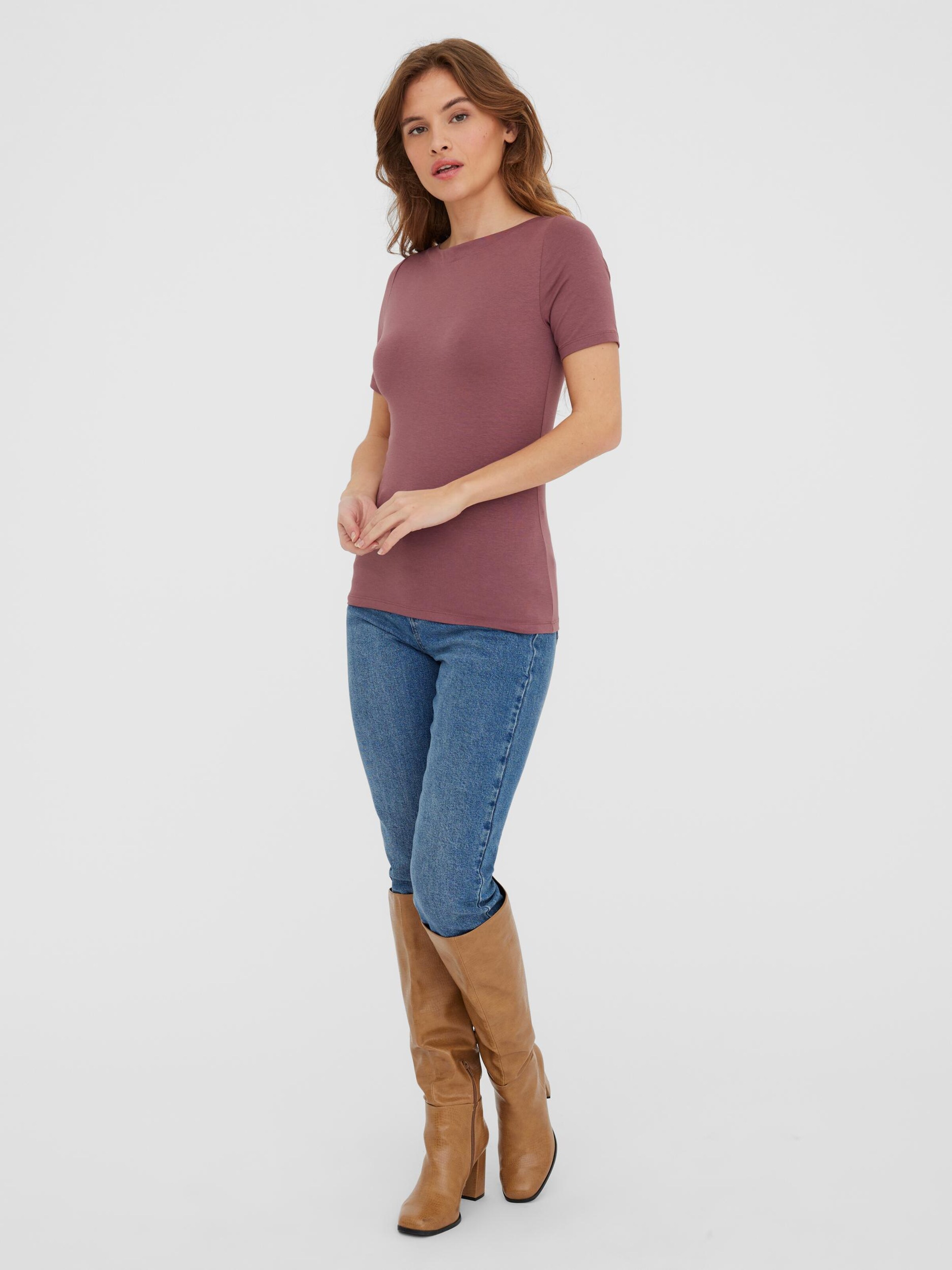 Frauen Shirts & Tops VERO MODA T-Shirt 'Panda' in Pink - IZ98028 Frauen Shirts & Tops VERO MODA T-Shirt 'Panda' in Pink - IZ98028