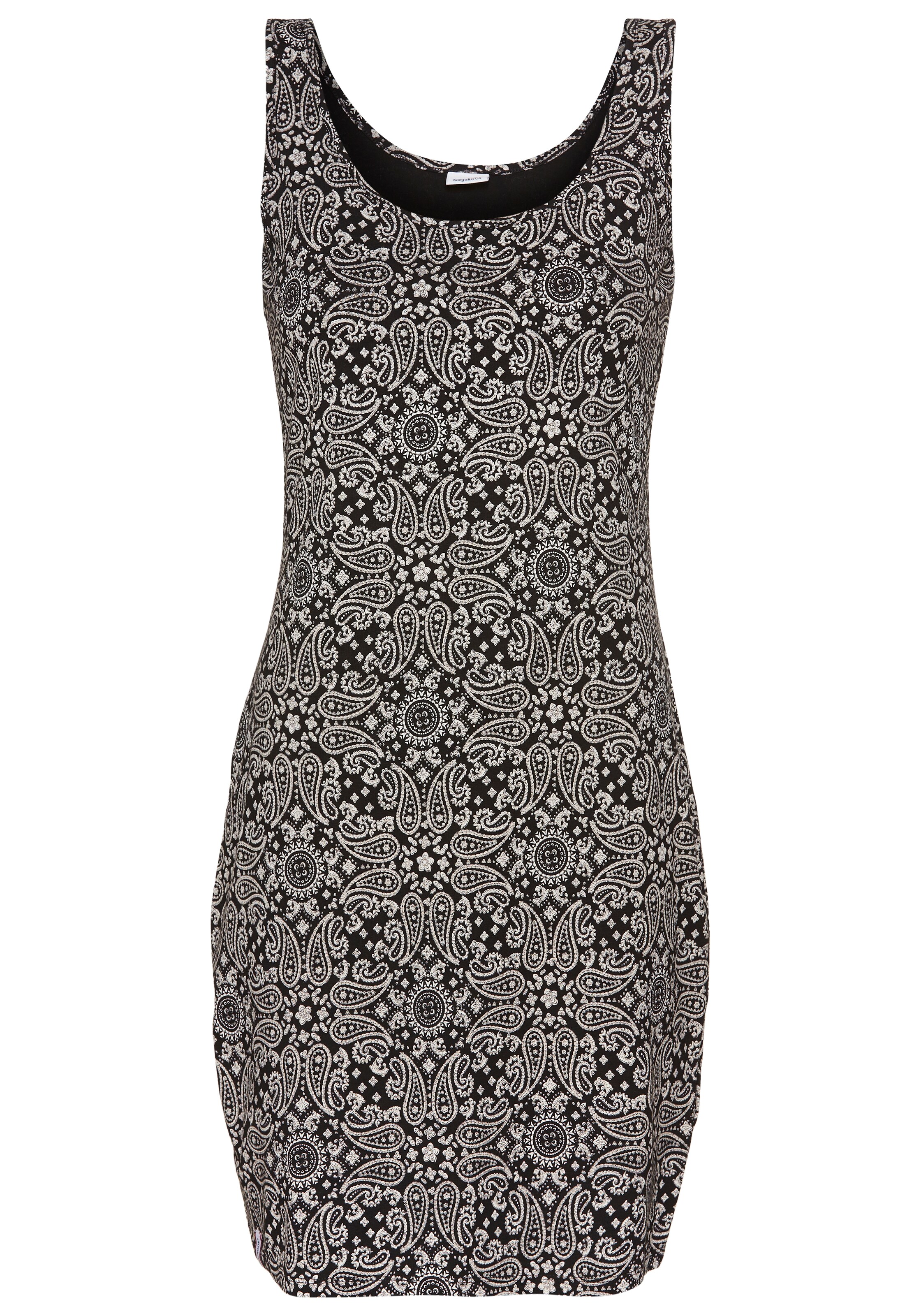 KangaROOS Kleid in Schwarz: Vorderseite