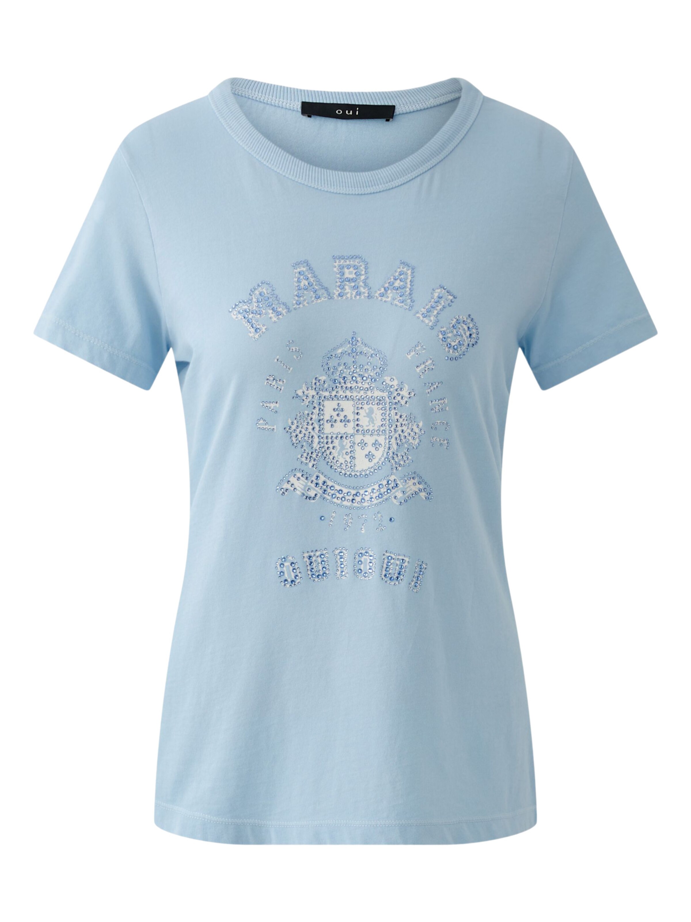 OUI Shirt in Blue: front