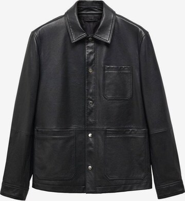 MANGO MAN Between-Season Jacket 'Wilder' in Black: front