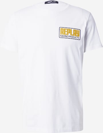 REPLAY T-Shirt in Weiß: predná strana