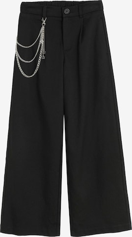 Cool Club Wide Leg Housut värissä musta: etupuoli