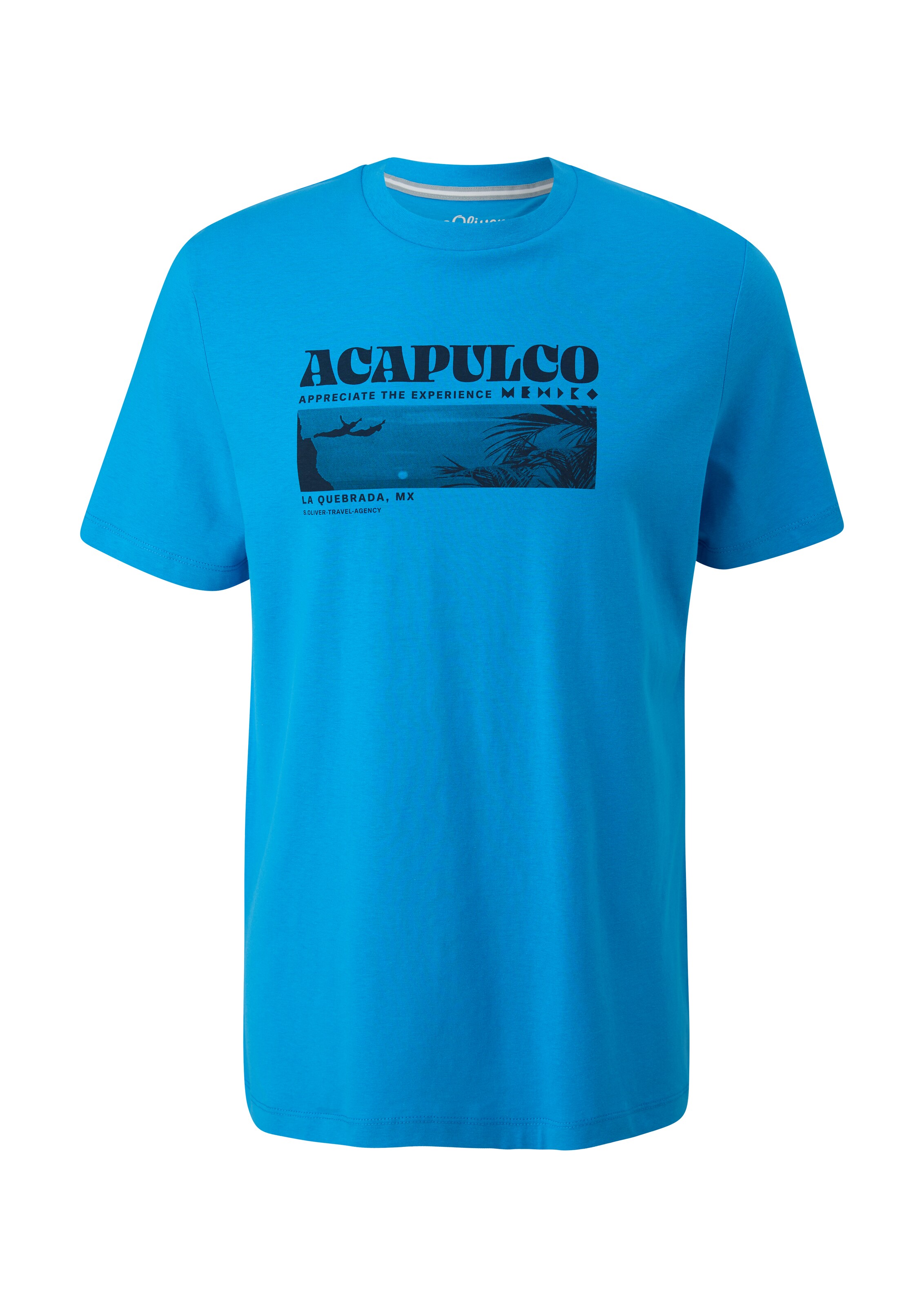 s.Oliver T-Shirt in Blau: Vorderseite
