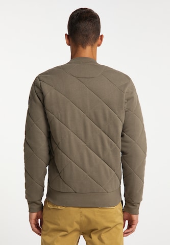 MO Zip-Up Hoodie in Brown