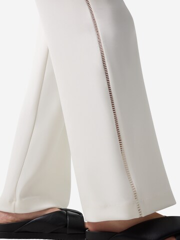 BOGNER Wide Leg Hose 'Ruby' in Weiß