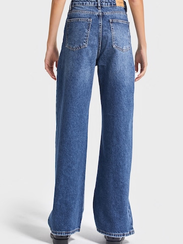 IT'S BASIC Wide leg Jeans 'Olea Wide High Rise Jeans' in Blue