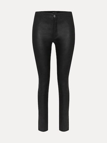 VESPUCCI BY VSP Slim fit Pants 'Anais' in Black: front