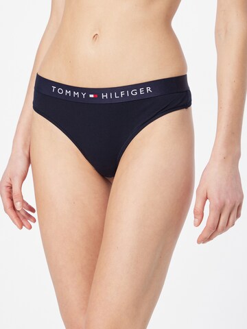 Tommy Hilfiger Underwear - Tanga en azul: frente