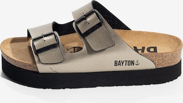 Bayton - Zapatos abiertos 'JAPET' en bronce: frente