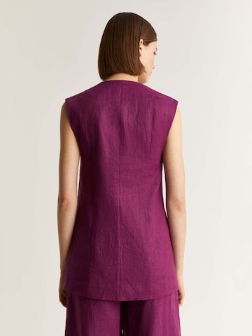 Gilet de costume Scalpers en violet