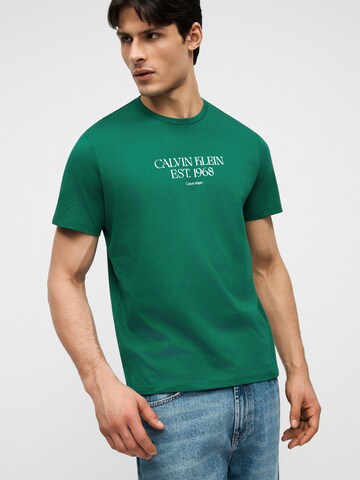 T-Shirt '30S' Calvin Klein Jeans en vert