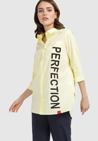 HELMIDGE Blouse in Yellow: front