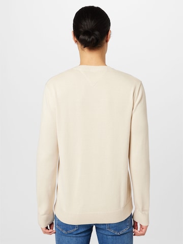 Pull-over 'Essential' Tommy Jeans en beige