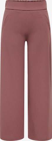 JDYWide Leg/ Široke nogavice Hlače 'JDYLOUISVILLE CATIA' - roza boja: prednji dio