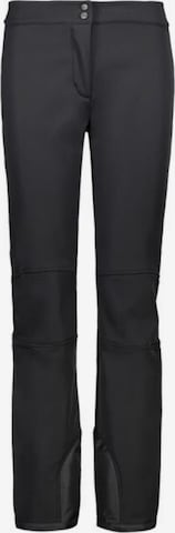 CMP Regular Workout Pants in Black: front