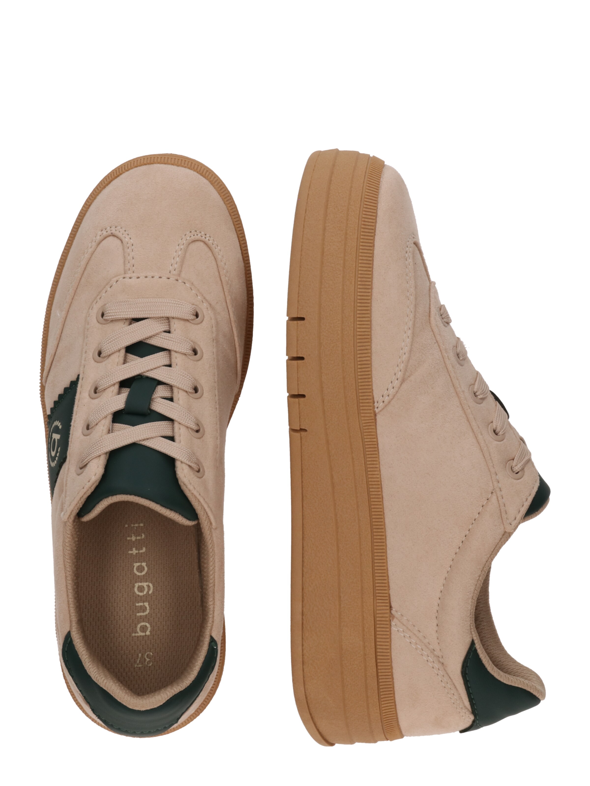 bugatti Низкие кроссовки в Бежевый