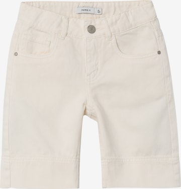NAME IT Regular Pants 'ROSE' in White: front