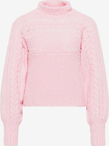 Pull-over MYMO en rose : devant