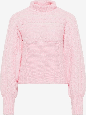 Pull-over MYMO en rose : devant