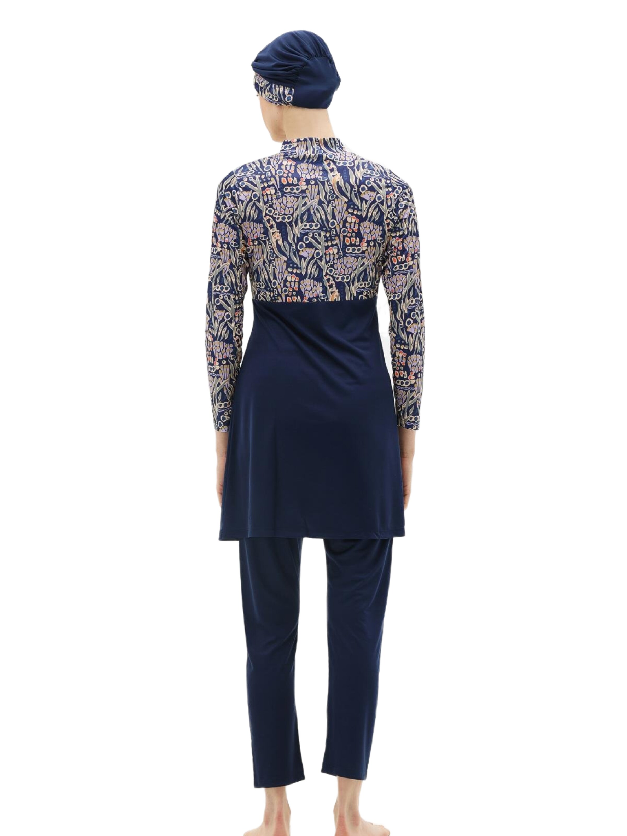 C&City Hidschab-Badeanzug in Blau